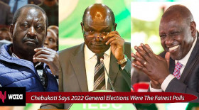 We've set the pace for our successors, Chebukati says
